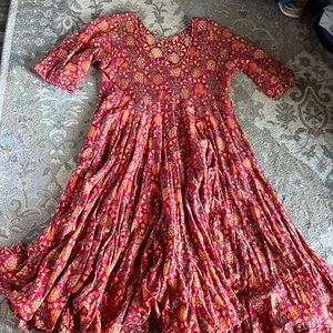 Santa Fe broomstick dress